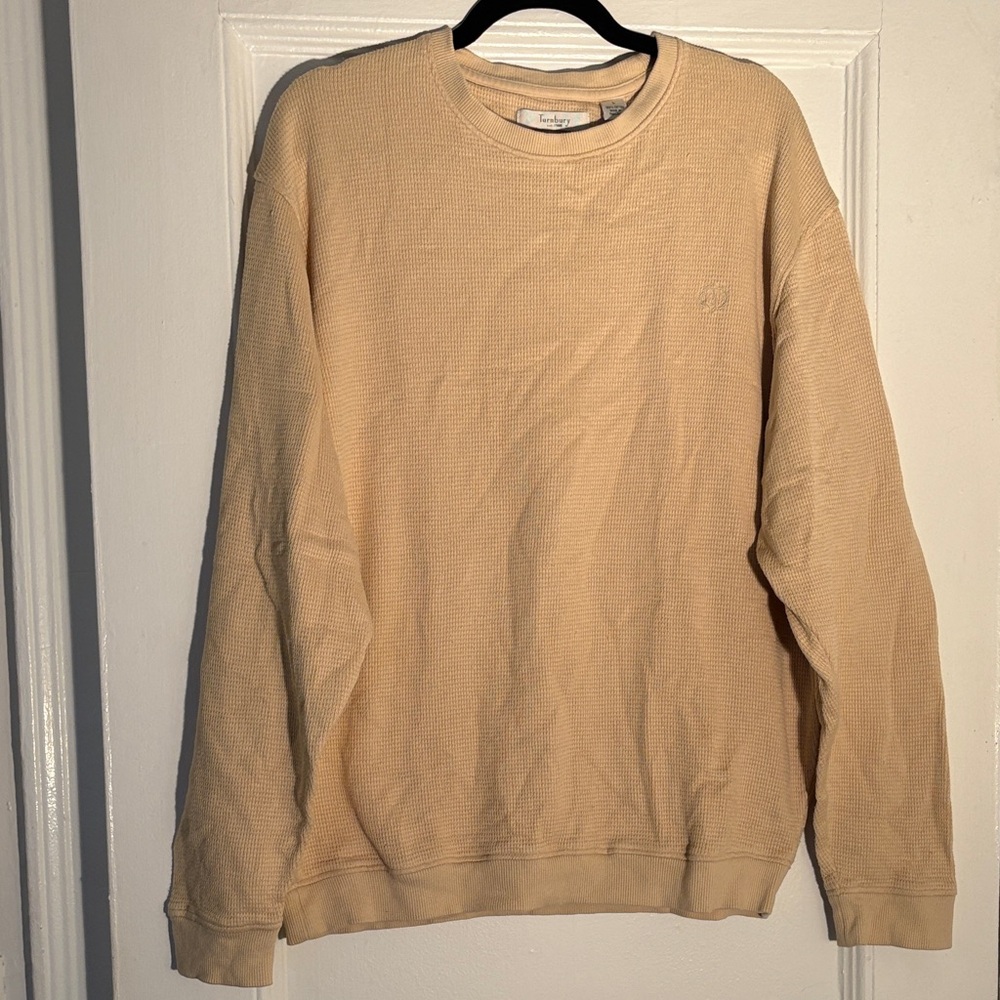 Turnbury Classic Men's Cream Sweater